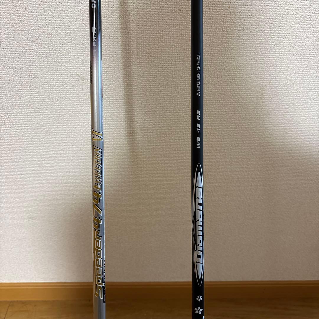 スピエボ6 474 R &ディアマナWB 43 R2 キャロウェイスリーブ付き