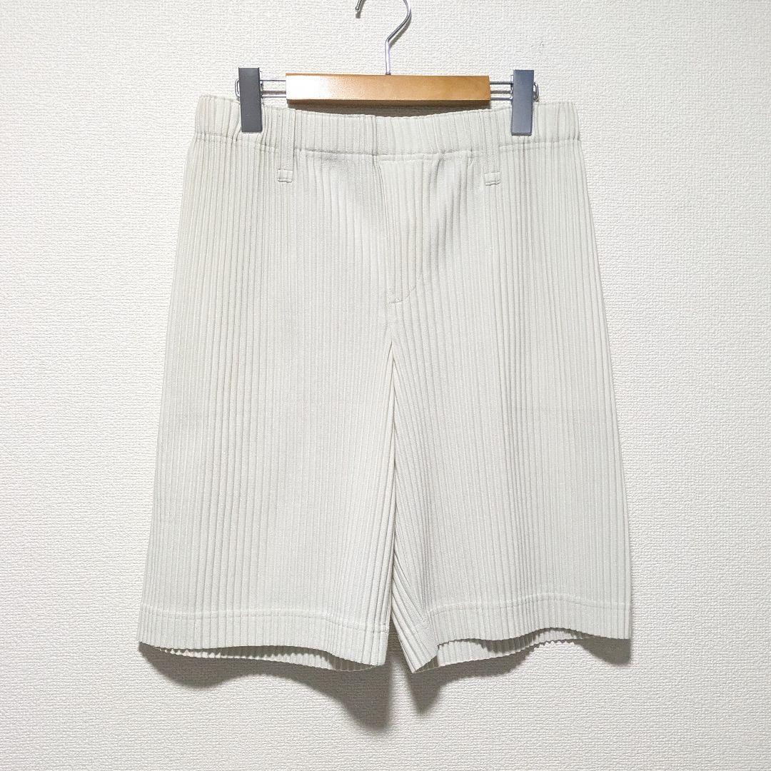 HOMME PLISSE ISSEY MIYAKE プリーツ ハーフパンツ