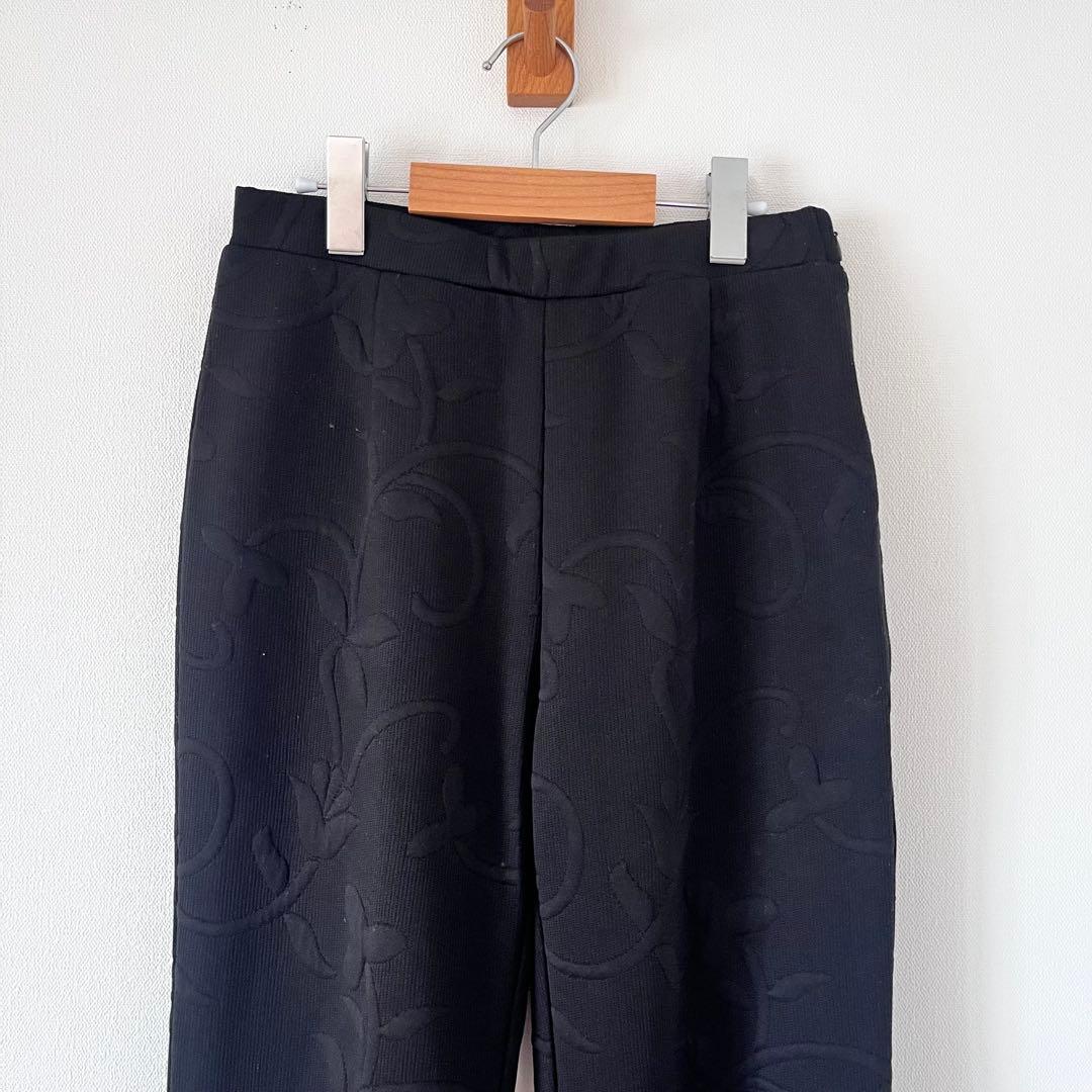 最終値下げ！24年【Ameri】MATELASSE SLIM PANTS パンツ