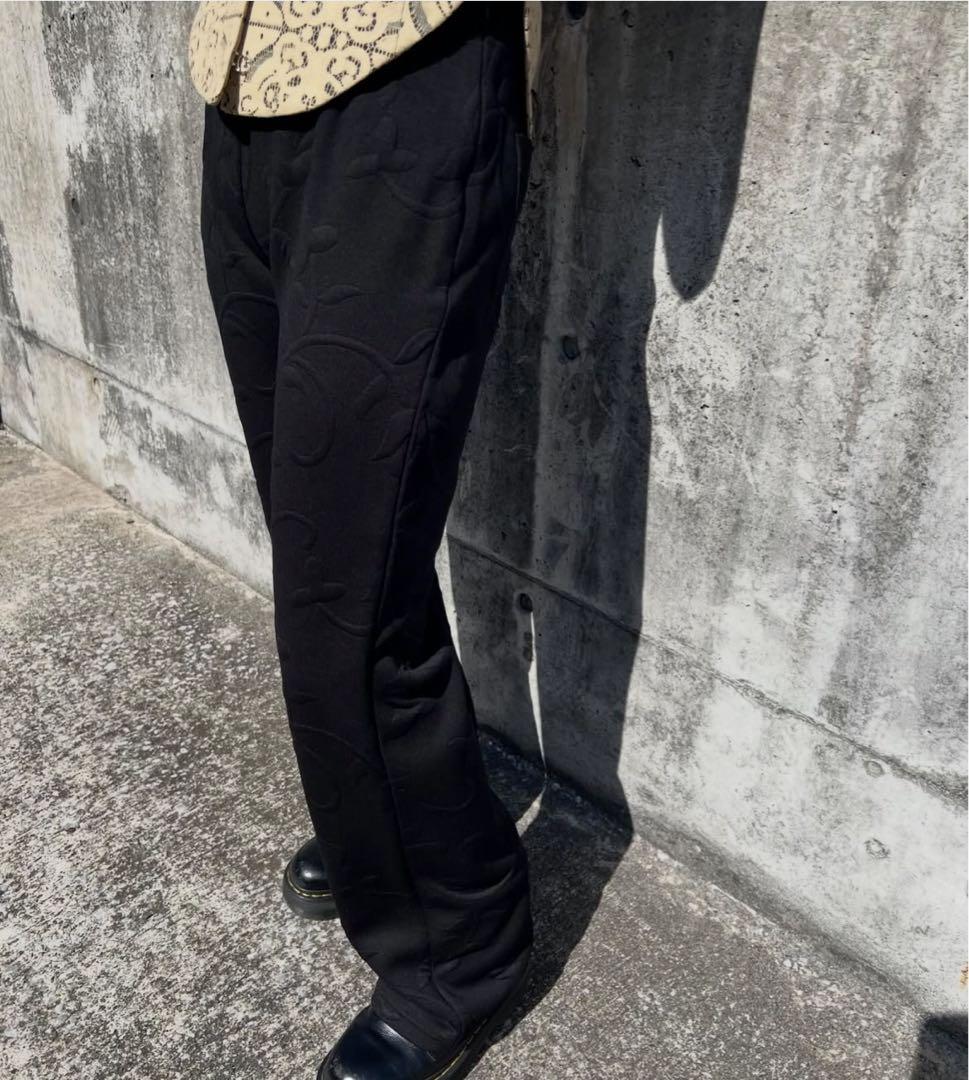 最終値下げ！24年【Ameri】MATELASSE SLIM PANTS パンツ