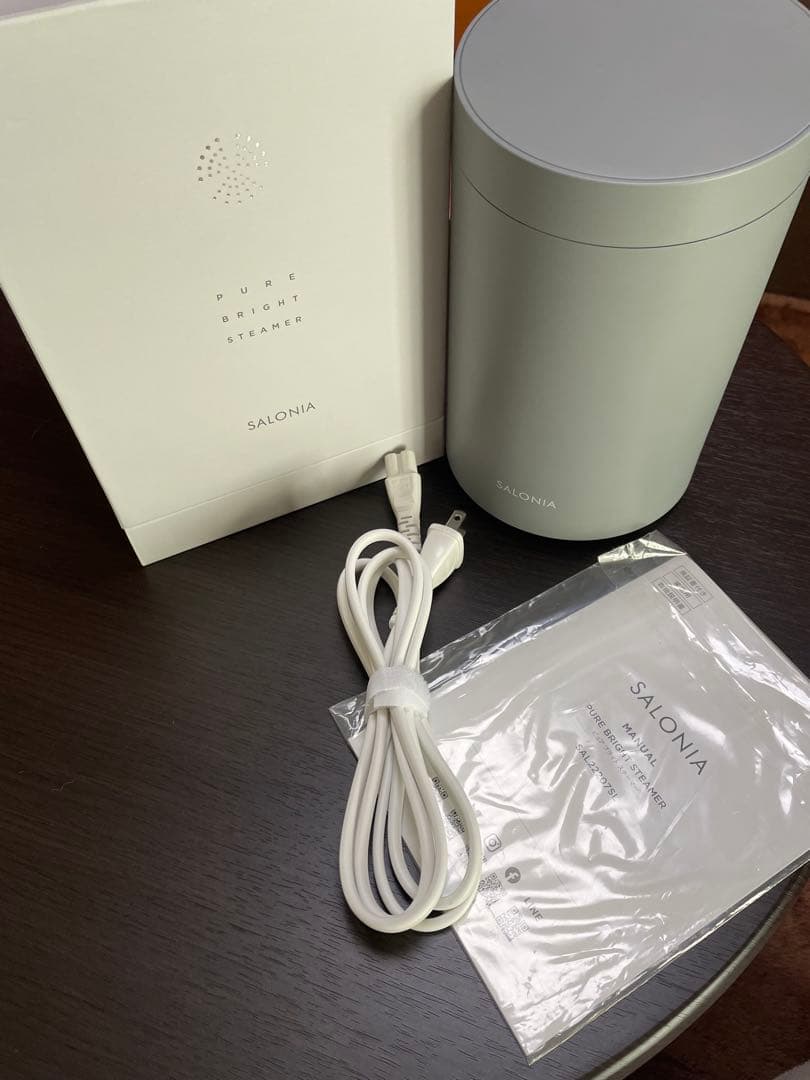 SALONIA ピュアブライトスチーマー