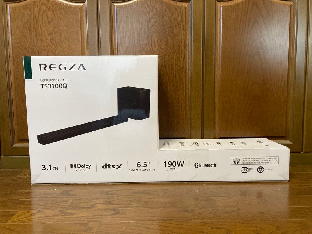 【新品未使用 1年保証付】REGZA TS3100Q サウンドバー