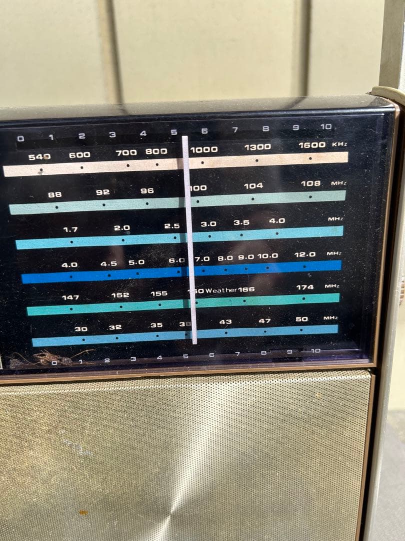 WEBCOR ラジオ　AM/FM アンティーク中古品