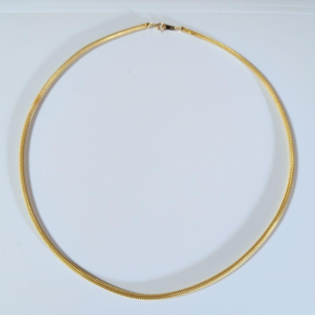 ネックレス　K18　YG　 編み込み　10.57g