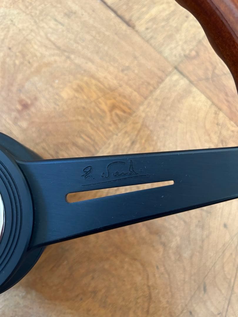 NARDI ウッド&ブラックスポーク　36π