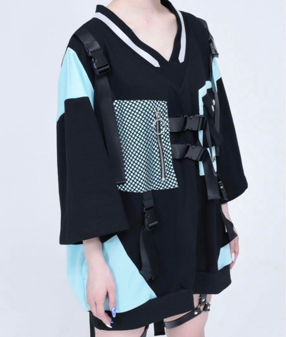 破格 REFLEMレフレム 半袖 サイバー ハーフスリーブ