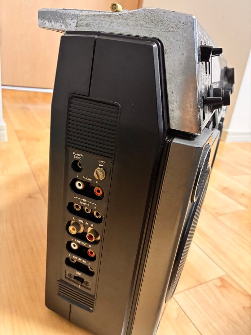 ラジオ・コンポ AIWA 2band stereo radio cassette TPR-820