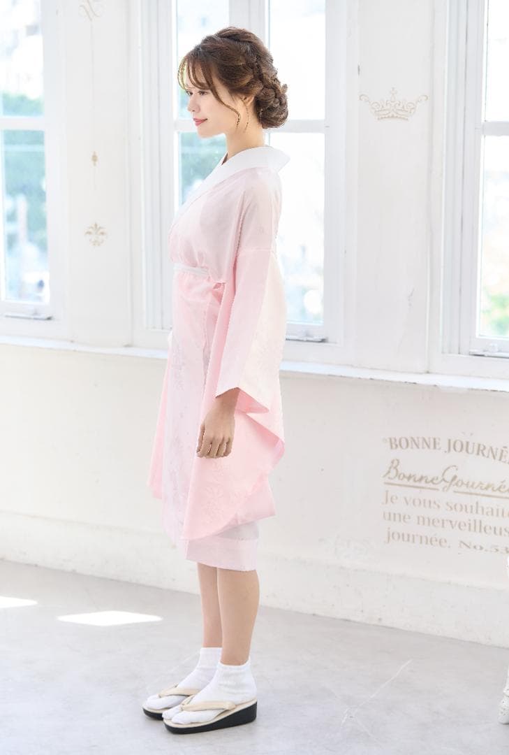 【11点SET】【卒業式袴用】着付け9点＋長襦袢＋着物肌着スリップの11点セット