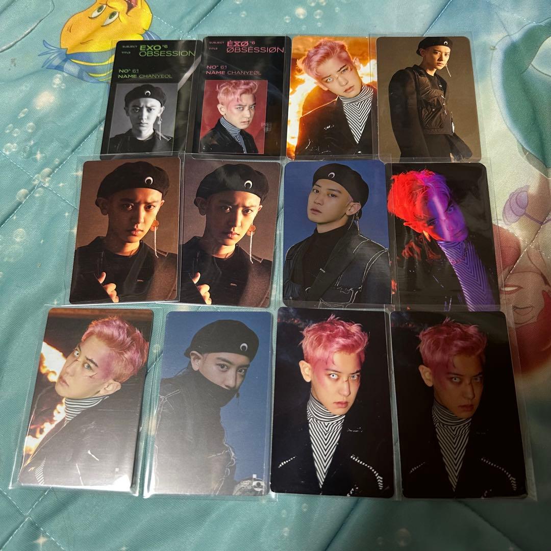 EXO チャニョル obsession グッズ トレカ