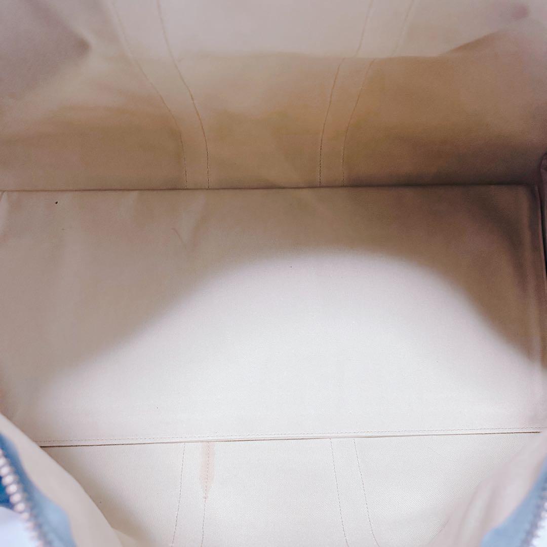 き*ろ様 ラルフローレン レザーPVC 2way ブラックウォッチ 大容量ボスト