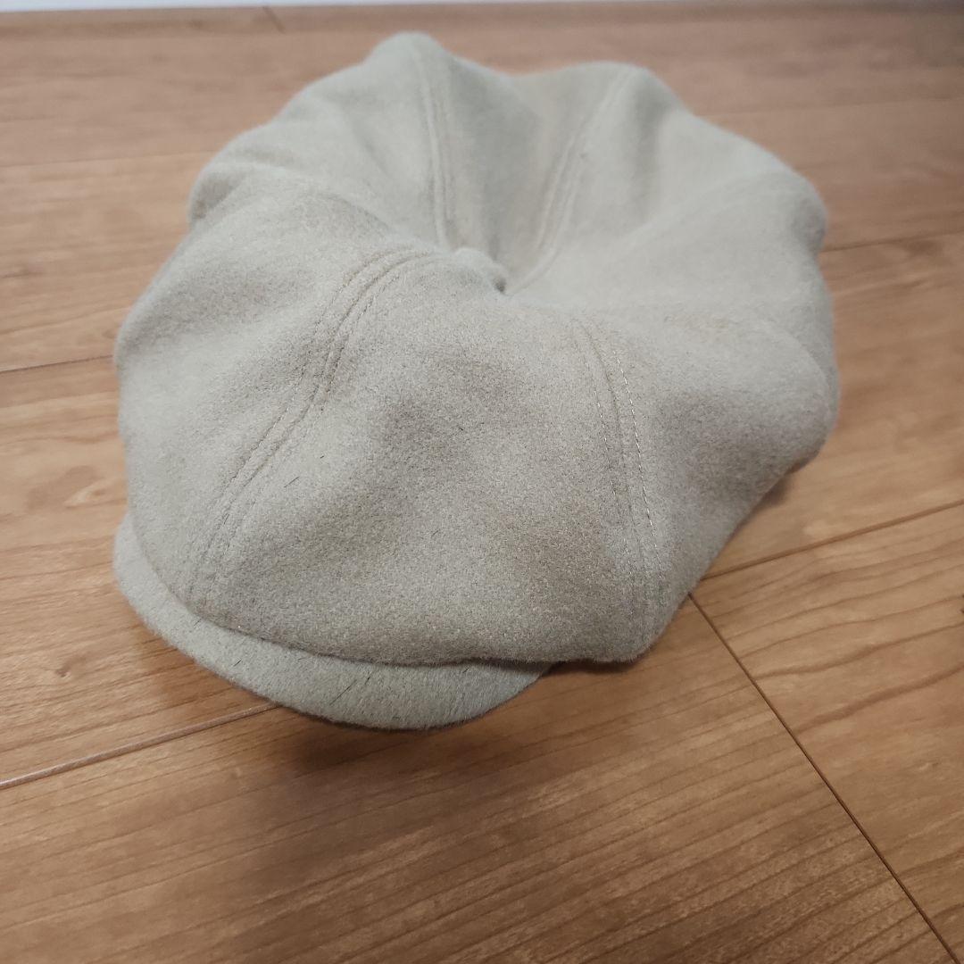 H.W.DOG & CO. ベージュ キャスケット帽