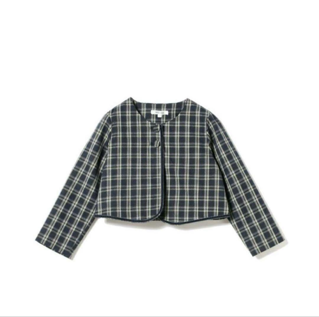 ビームス　グリーンレーベル　セレモニー　フォーマル　120cm チェック