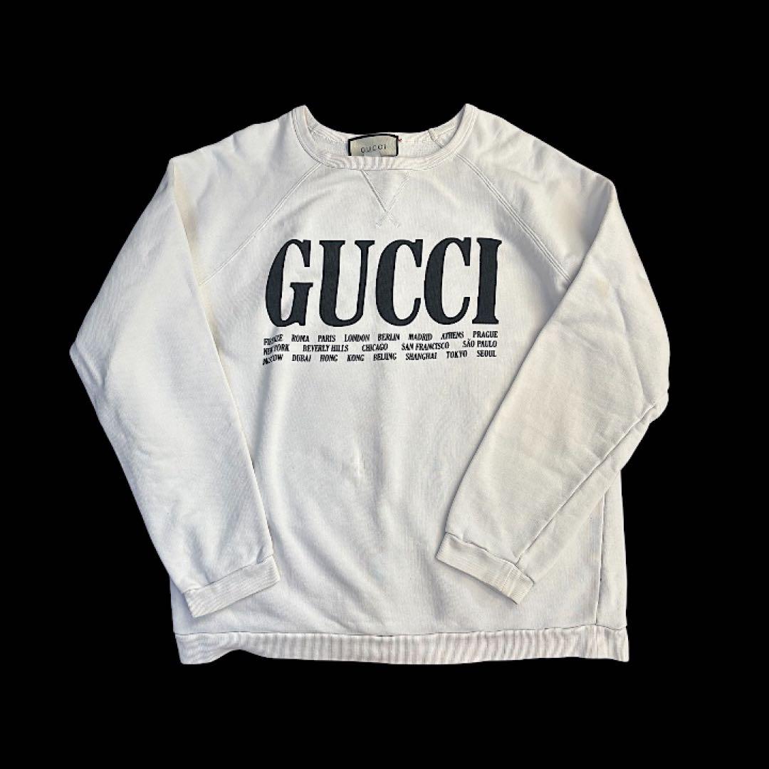 GUCCI グッチ クルーネックスウェットトレーナー