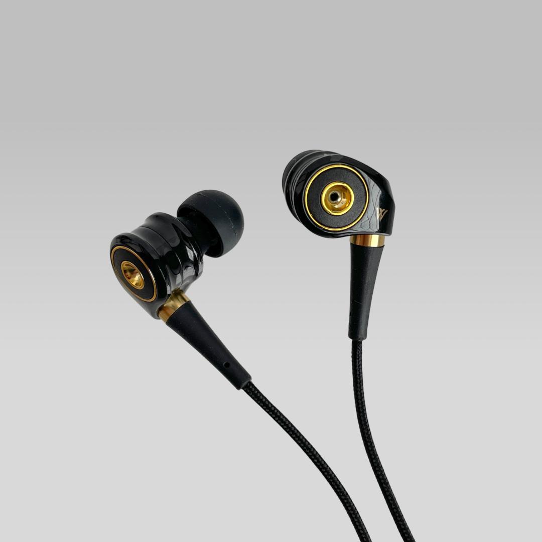 美品【radius】HP-TWF00 ハイレゾ対応 有線 イヤホン リケーブル