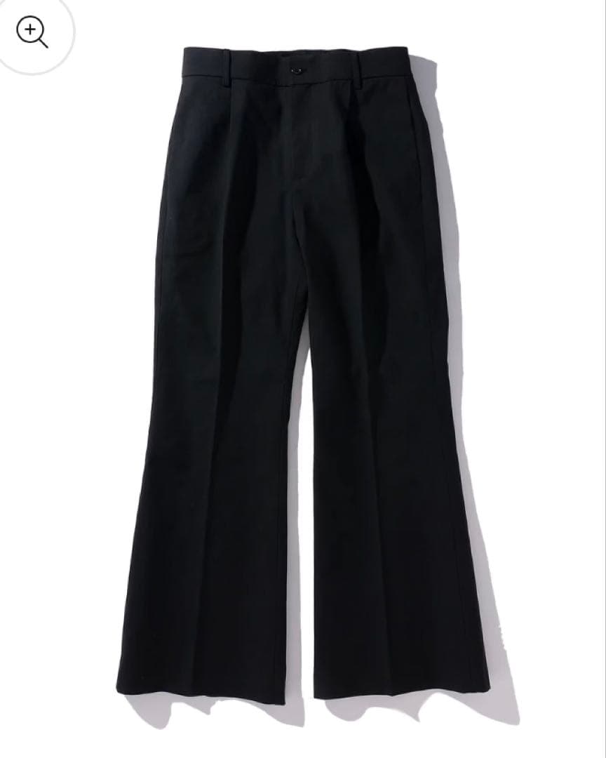 【完売】goat essence フレアスラックス　ブラック　size2