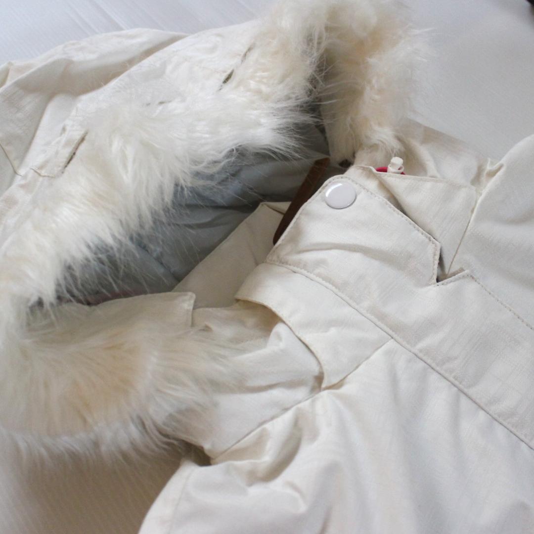 美品★KASTLEホワイト×ブラックギンガムチェックスキーウェア レディースL