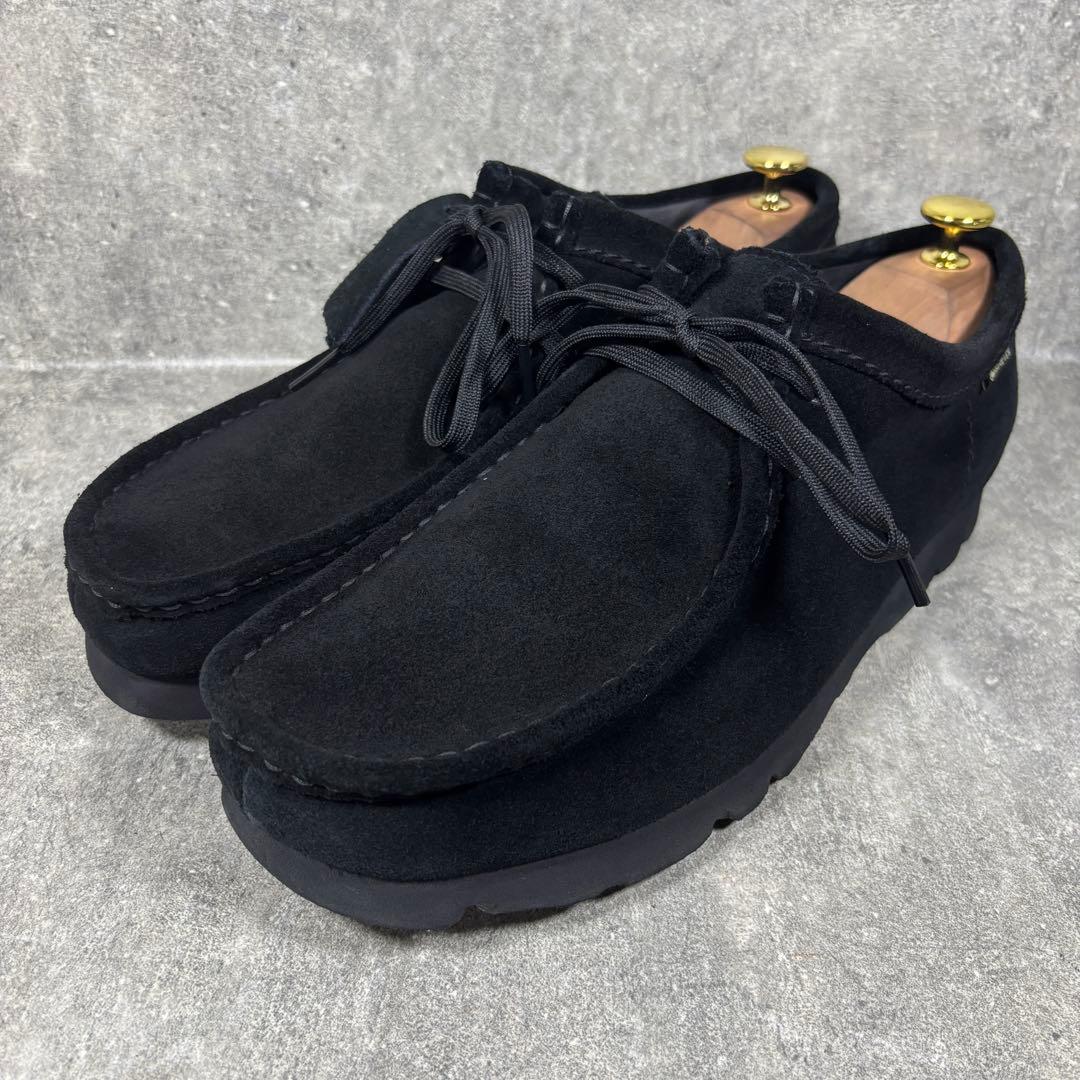 【極美品】Clarks ワラビー ゴアテックス 26.5 Vibramソール