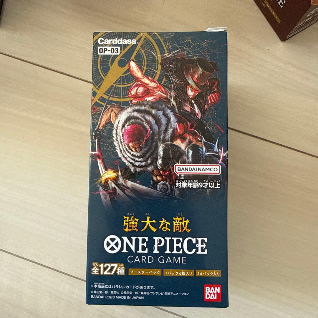 ONE PIECE カードゲーム Carddass OP-03 24パック入り