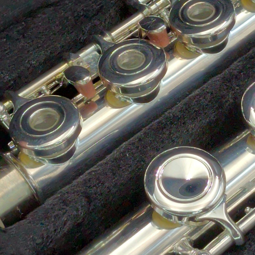 フルート　調整済　美品　プレイテック　PTFL200R(リングモデル)　現行品