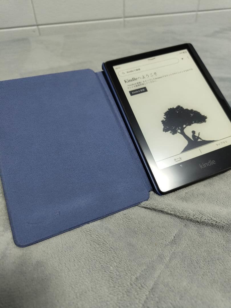 美品！Kindle Paperwhite シグニチャー エディション カバーつき