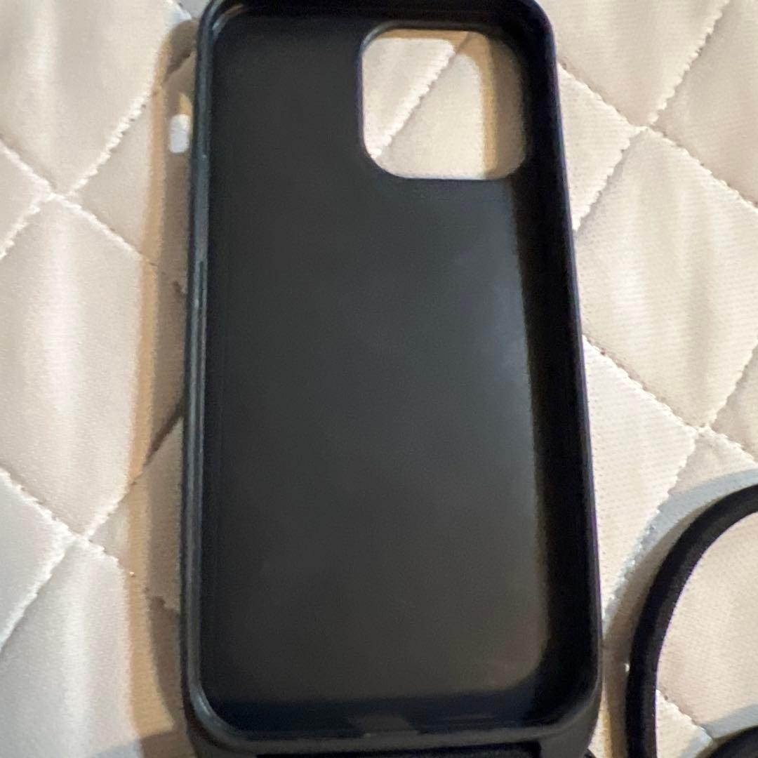 PRADA iPhone14promax用スマホケース　スワロフスキー