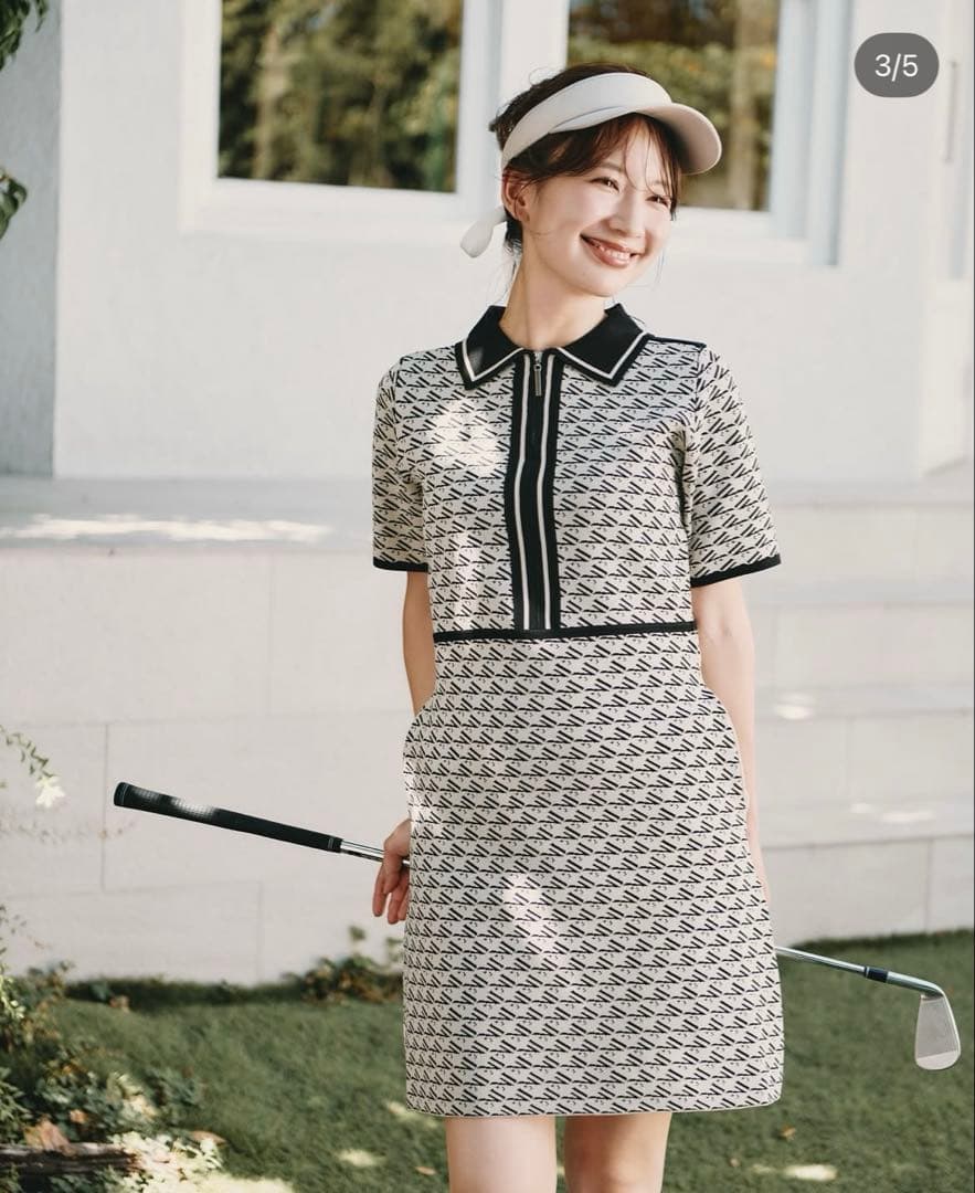 ＮＥ・ＮＡＮ　ルナン　ゴルフウェア　ワンピース3点セット