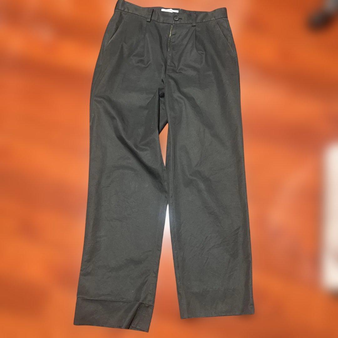 m*1様 Cornier FINX COTTON GABARDINE SLACK