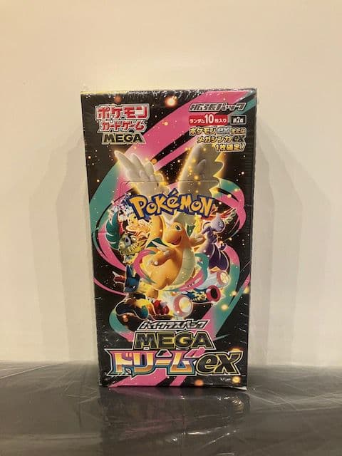 ポケモンカードゲーム MEGAドリームex シュリンク有 1box