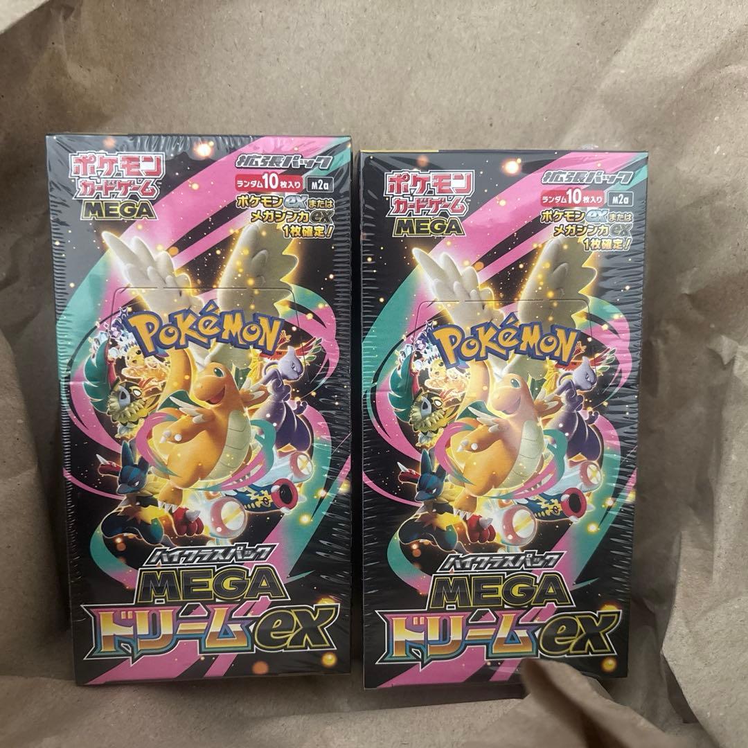 ポケモンカードゲーム MEGA ドリームEXシュリンク付き