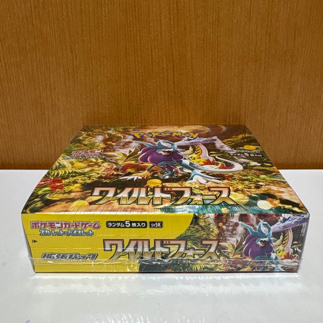 よ*よ様 【300円スタート】ワイルドフォース…1BOX 未開封シュリンク付き