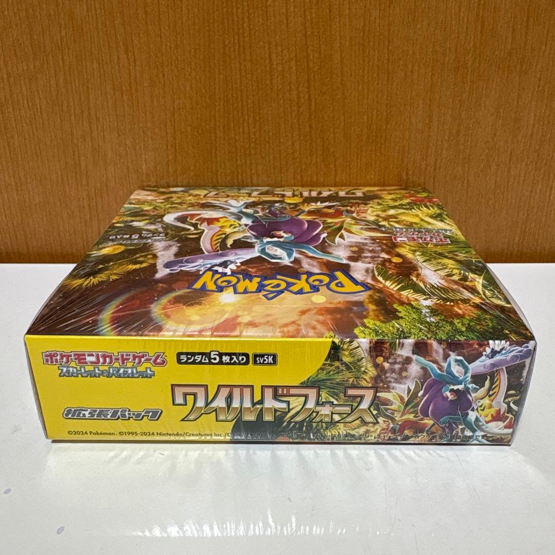 よ*よ様 【300円スタート】ワイルドフォース…1BOX 未開封シュリンク付き