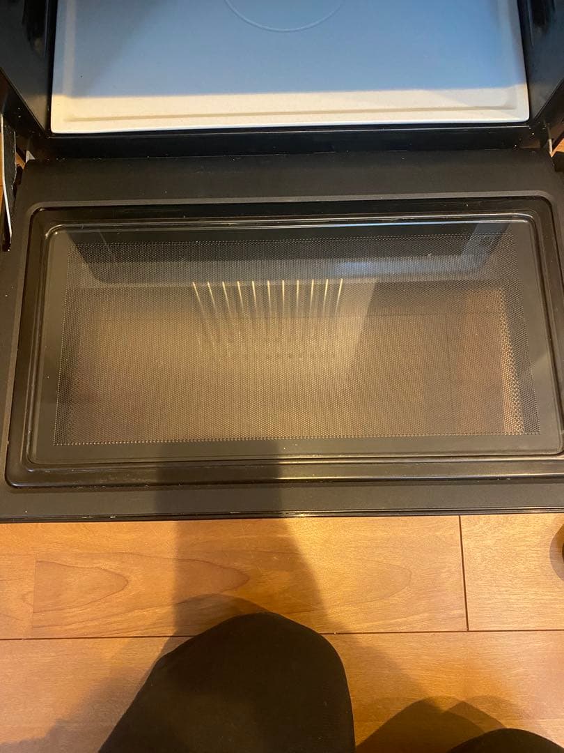 日立 MRO-TS8 オーブンレンジ 黒と赤