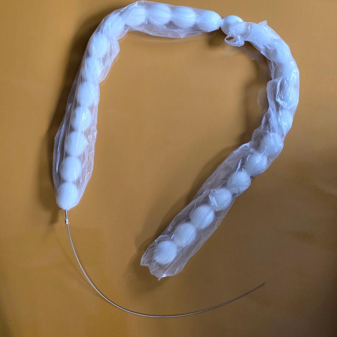 万博 Expoで飾られてたたまご25個×4本＝100個 2025 ミャクミャク