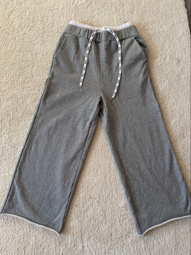 パンツ bibiy JULIET DOUBLE WAIST PANTS