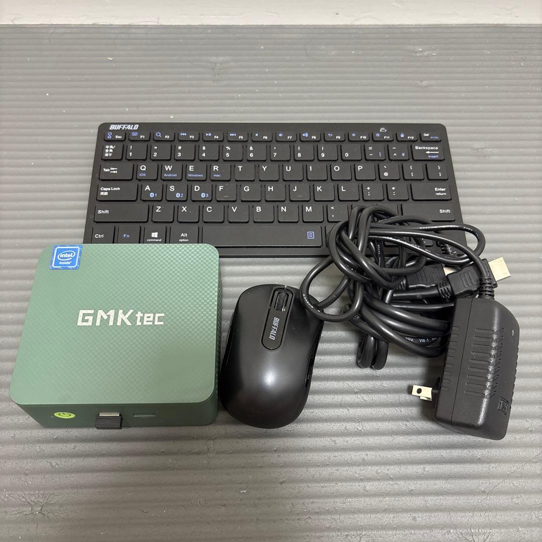 GMKtec ミニPC 8GB RAM 256GBストレージ