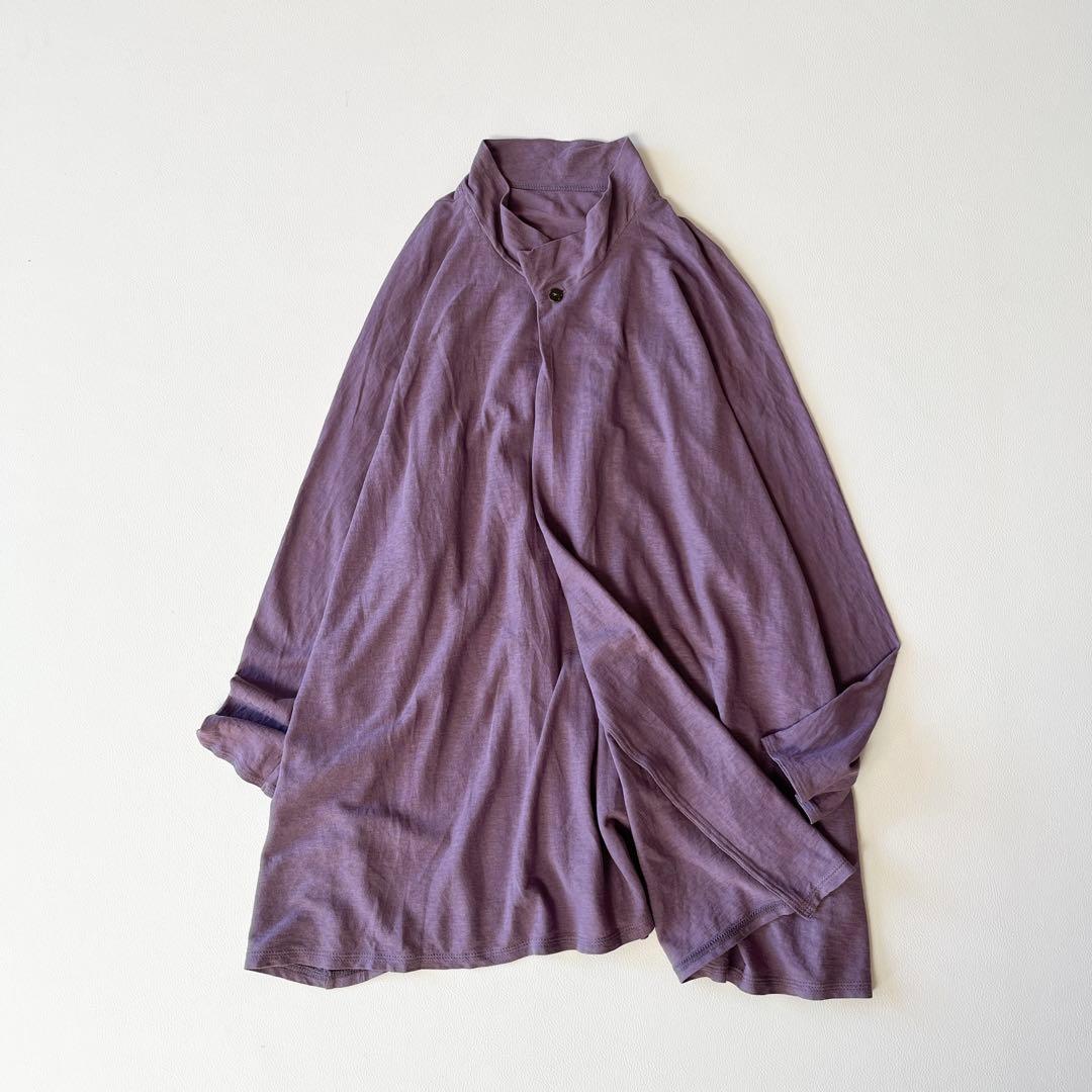 ▼24SS美品✨ヨーガンレール【M】コットン カーディガン 日本製