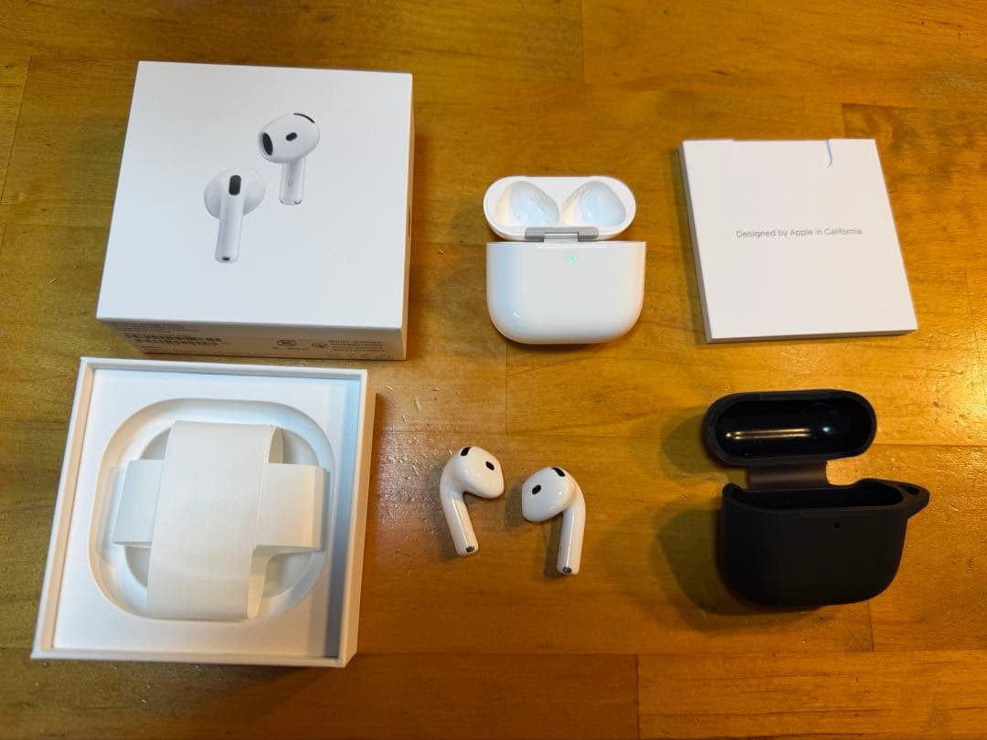 【ほぼ新品】AirPods 第4世代 ノイズキャンセリングモデル 正規販売店購入