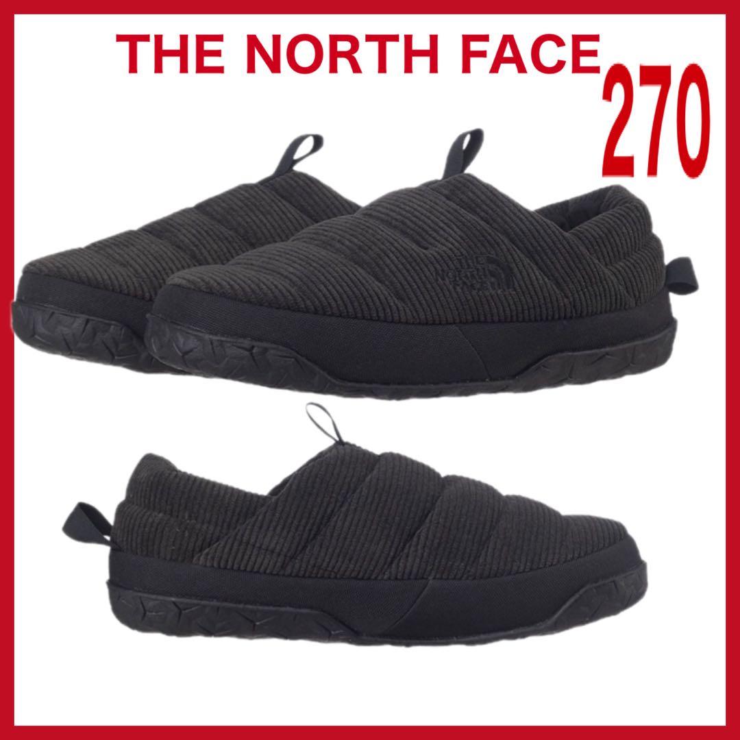 【新品未使用】ノースフェイス コーデュロイミュール　黒27㎝