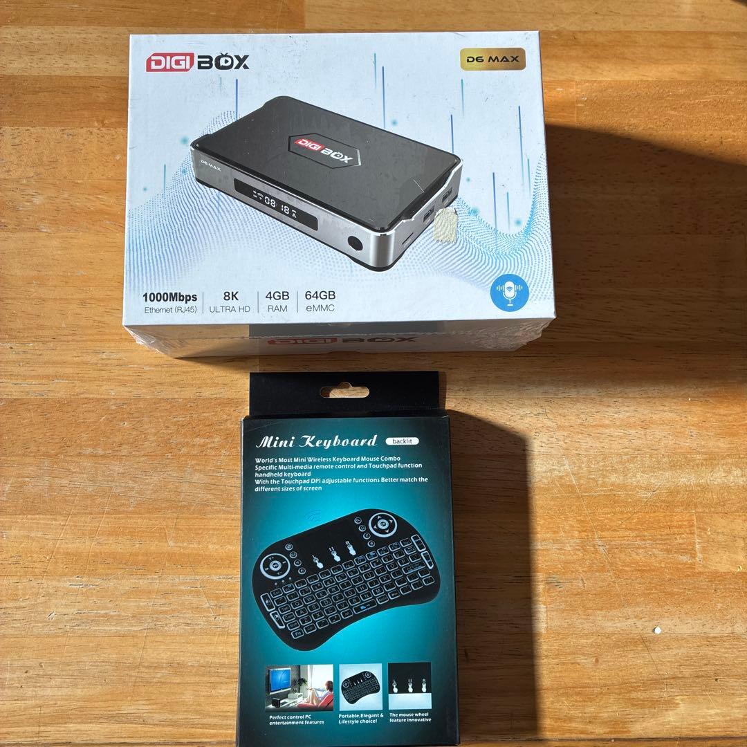 DIGIBOX D6 MAX 8Kメディアプレーヤー