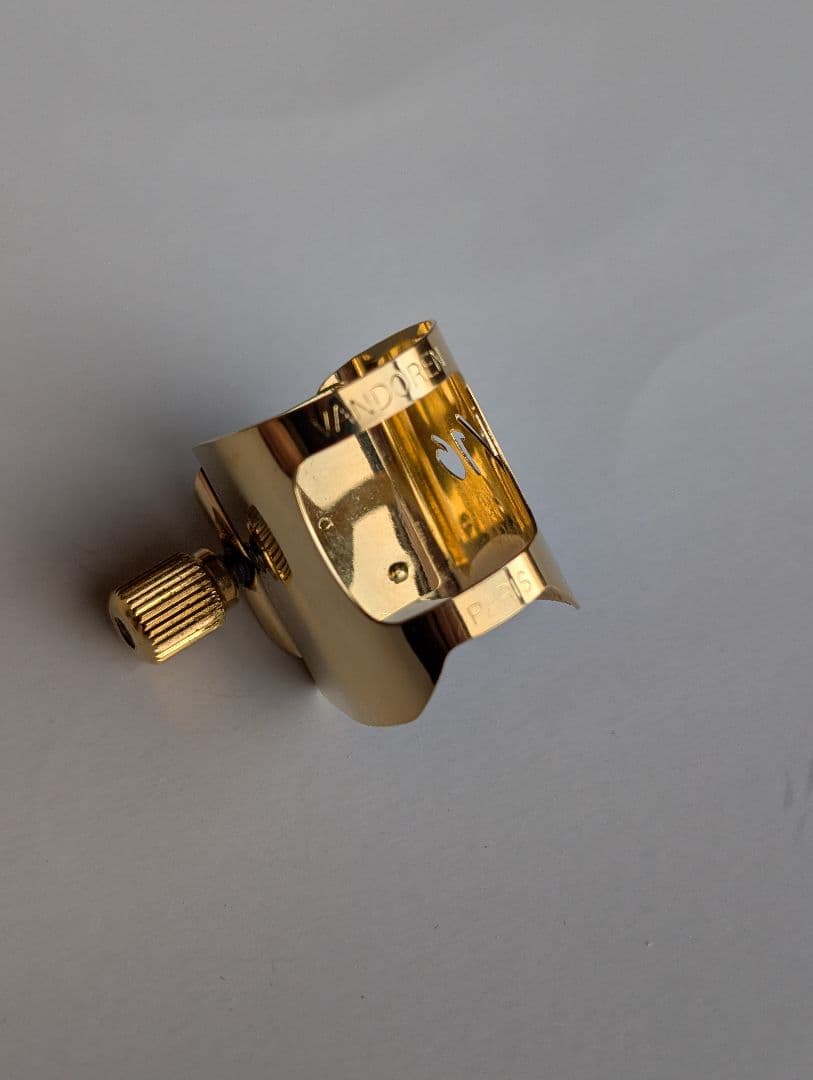 V16メタル用 オプティマムリガチャー バンドレン プレート付き テナーサックス