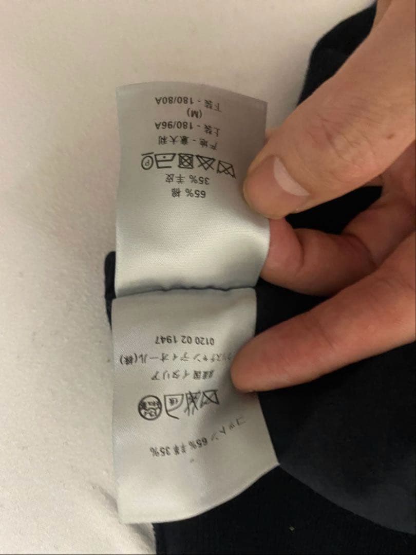 K*O様 dior homme 19ss ランウェイ着用レザーアーガイルニット