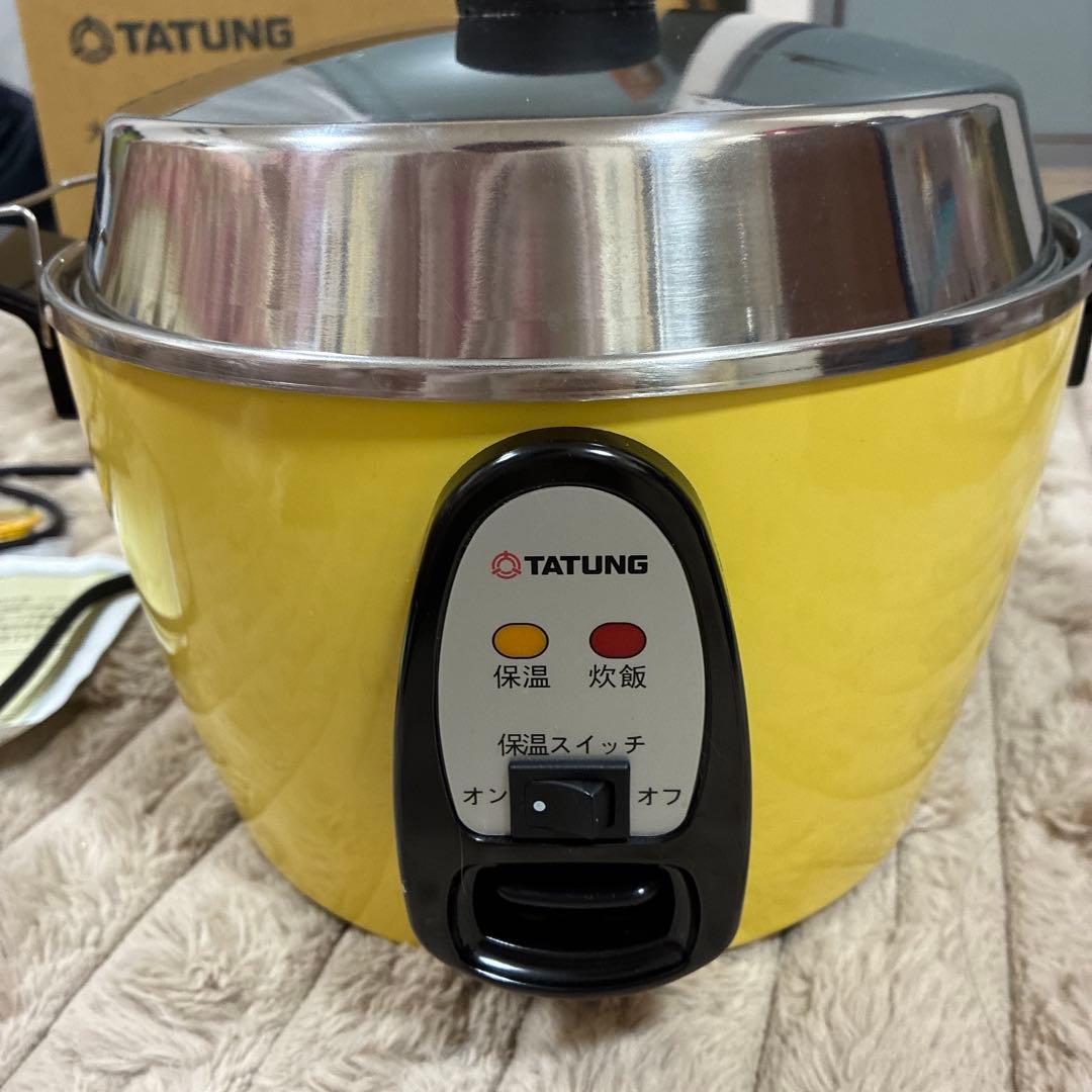 大同電鍋 6合 Mサイズ 外鍋ステンレス製 きはだ色