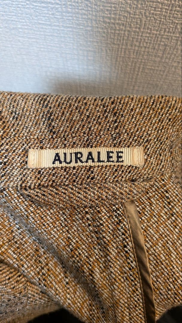 AURALEE ストライプ テーラードジャケット