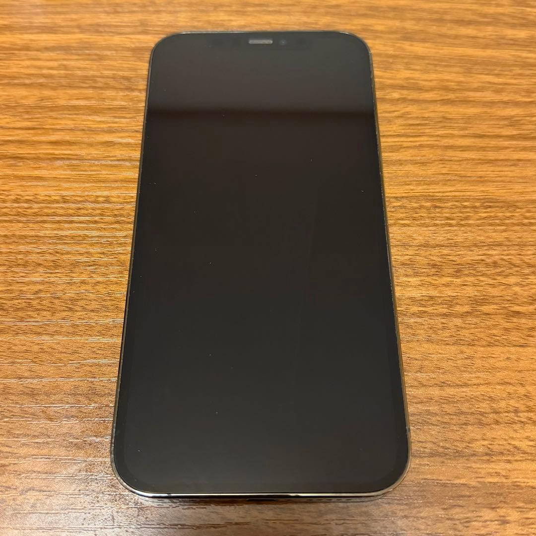 ［中古)iPhone 12 Pro 128GB 新品純正ケーブル付き