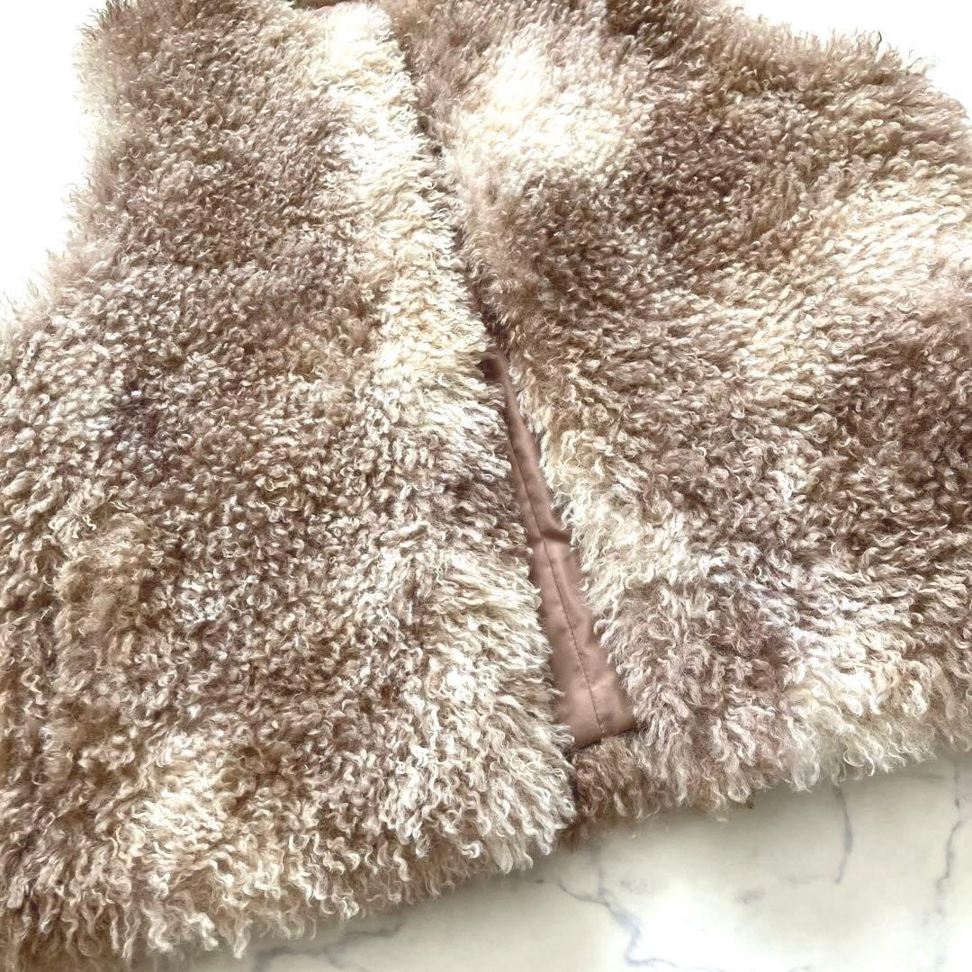 新品未使用 定価2.2万✨ample ヤマダヤ カーリーファー プードル　ベスト