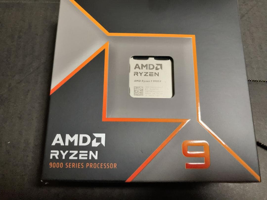 AMD Ryzen 9 9900X BOX 9000シリーズ CPU AM5