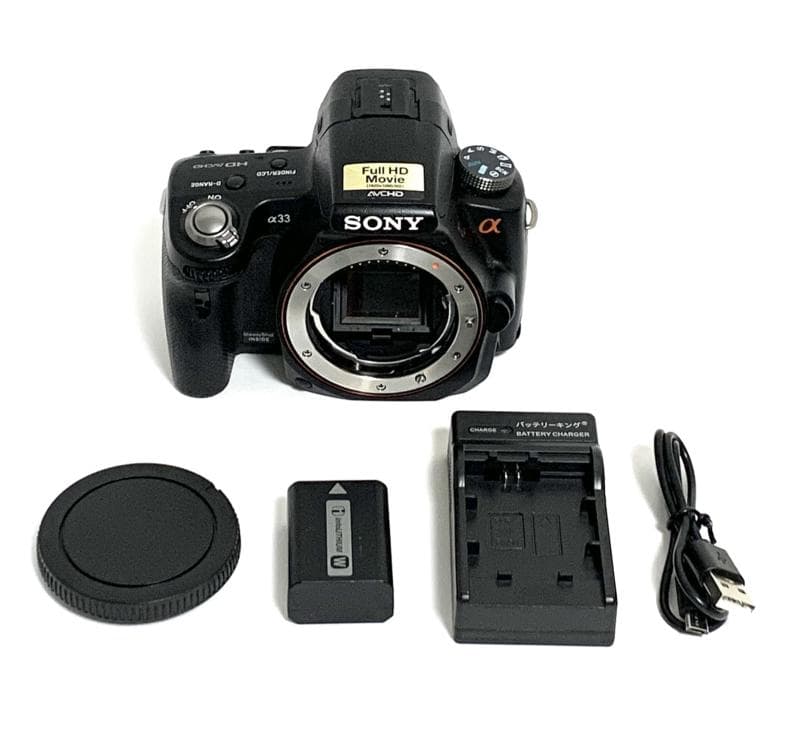 SONY デジタル一眼レフ α33(ボディ単体) ブラック SLT-A33