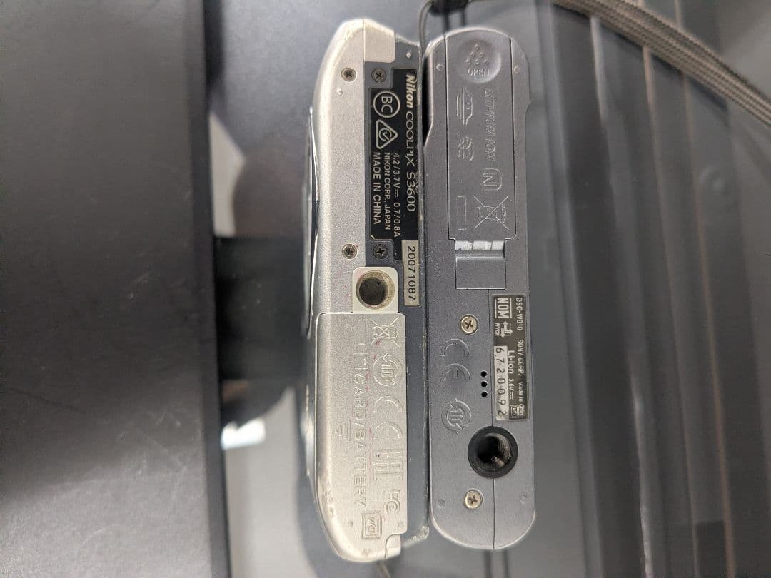 ジャンクSony DSC-W810 & Nikon Coolpix S3600