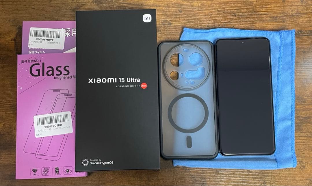 [最終価格] [ほぼ新品] xiaomi15ultra ブラック　まとめセット