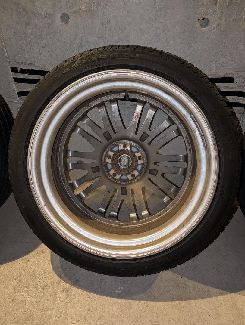 20インチ　アルミWORKBALMUNG　PIRELLI245/40R20タイヤ